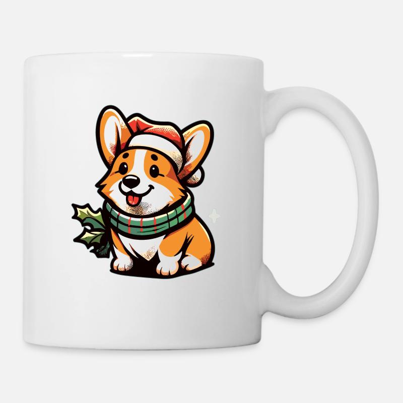 Corgi Corgi Chien Corgi Corgi Welsh Corgi - Mug blanc - blanc