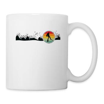Tauchen Schnorcheln Wassersport Gerätetauchen - Tasse - Weiß - Rechts