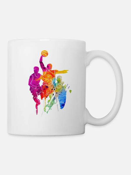 BASKETBALLER BASKETBALL - Tasse - Weiß