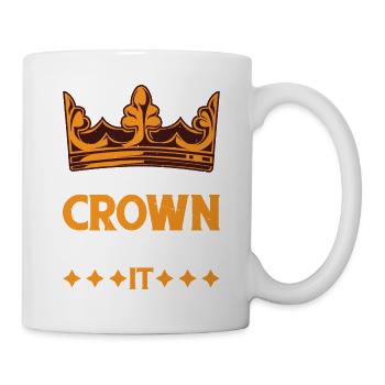 Ajustez votre couronne et manipulez-la 14 - Mug blanc - blanc - Droite