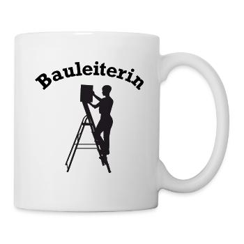 Bauleiter Baustellenleiter - Tasse - Weiß - Rechts