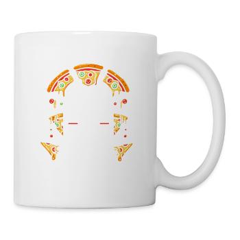 Keep Calm and Eat Pizza - Mug - white - Right
