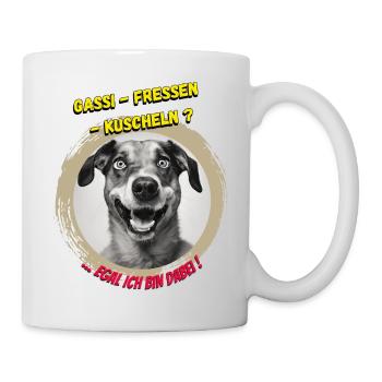 Gassi ! - Tasse - Weiß - Rechts