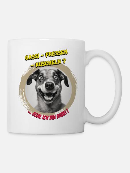 Gassi ! - Tasse - Weiß