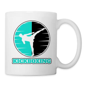 Kickboxer Arts martiaux Kickboxing Kickboxen - Mug blanc - blanc - Droite
