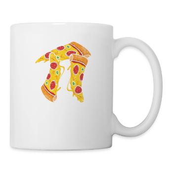 Pi Day Kids Pizza Pie Funny Math Food Lover - Mug - white - Right