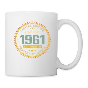 Vintage 1961 Birthday Gift 1961 - Mug - white - Right