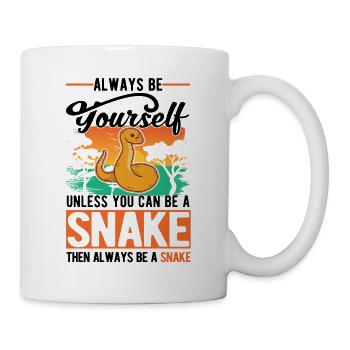 Always Be Yourself Snake Schlange - Mug - white - Right