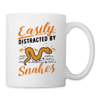 Propriétaire de serpent Serpent des blés Serpent - Mug blanc - blanc - Droite