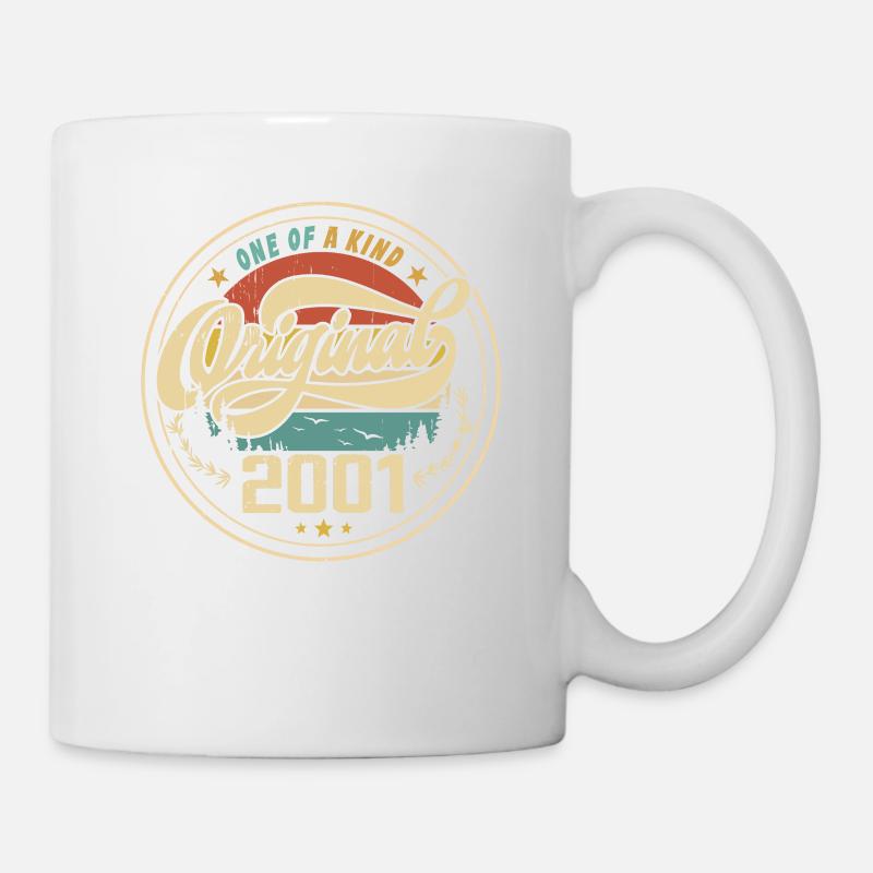 Original 2001 Vintage - Cadeau D’anniversaire 2001 - Mug blanc - blanc