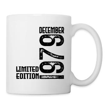 Birthday Gift December 1979. December 1979. - Mug - white - Right