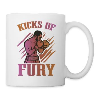 Kickboxer Arts martiaux Kickboxing Kickboxen - Mug blanc - blanc - Droite