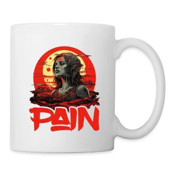 Trouver la paix dans la douleur 19 - Mug blanc - blanc - Droite