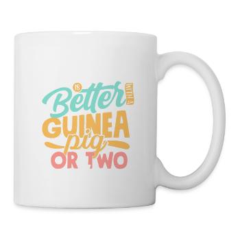Life Is Better With A Guinea Pig Or Two Or Three C - Mug - white - Right