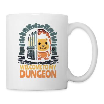Little Hamster Bear: Welcome to the Dungeon - Mug - white - Right