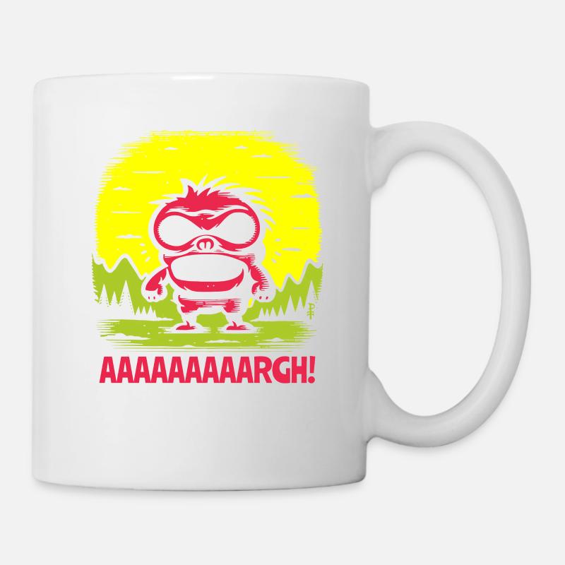 Kleiner Schlingel - Immer wütend - Tasse - Weiß
