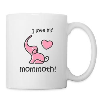 Mammoth Elephant Ice Age Fans and Moms-to-be - Mug - white - Right