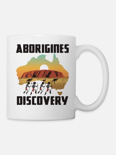 Aborigines Discovery - Tasse - Weiß