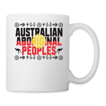 Australian Aboriginal - Mug - white - Right