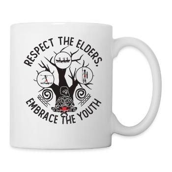 Respect Elders, Embrace Youth - Mug - white - Right