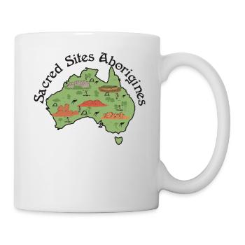 Sacred Sites Aborigines - Tasse - Weiß - Rechts