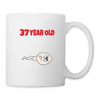 Spermie Hier Ist Ein Altes Bild Von Mir - Tasse - Weiß - Rechts