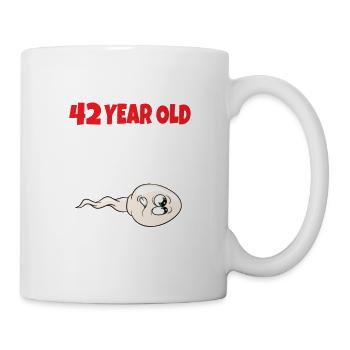 Spermie Hier Ist Ein Altes Bild Von Mir - Tasse - Weiß - Rechts