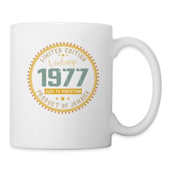 Vintage 1977 Cadeau D’anniversaire 1977 - Mug blanc - blanc - Droite