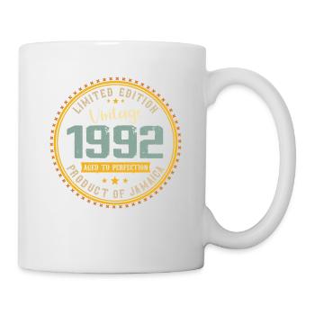 Vintage 1992 Cadeau D’anniversaire 1992 - Mug blanc - blanc - Droite