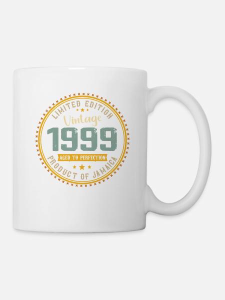 Jahrgang 1999 Geburtstagsgeschenk 1999 - Tasse - Weiß