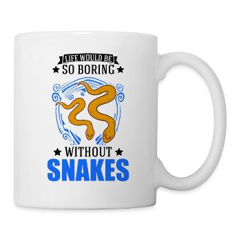 Propriétaires de serpents Amoureux des serpents - Mug blanc - blanc - Droite