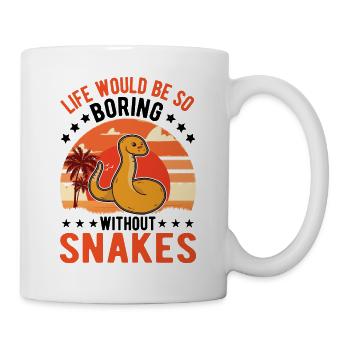 Propriétaires de serpents Amoureux des serpents - Mug blanc - blanc - Droite