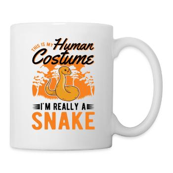 Snake Costume Corn Snake Halloween Snake - Mug - white - Right