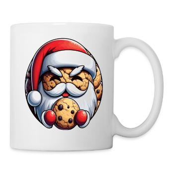 Père Noël en biscuit - Mug blanc - blanc - Droite