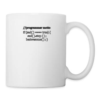 Cooles Informatiker-Admin-Outfit für Programmierer - Tasse - Weiß - Rechts