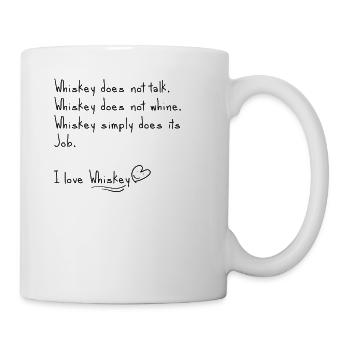 J’adore le whisky - Mug blanc - blanc - Droite