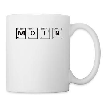 Moin - Tasse - Weiß - Rechts