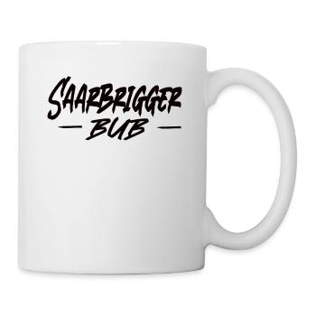 Saarbrigger Bub Saarland Saarländisch Dialekt Saar - Tasse - Weiß - Rechts