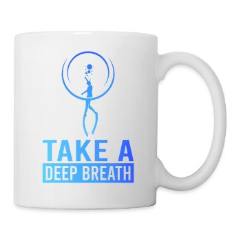 Plongée, Apnée Plongée, Apnée No Limit Apnée Apnée - Mug blanc - blanc - Droite