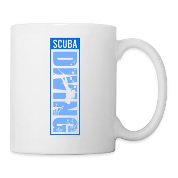 Diving, Apnea Diving, Apnea No Limit Freediving - Mug - white - Right