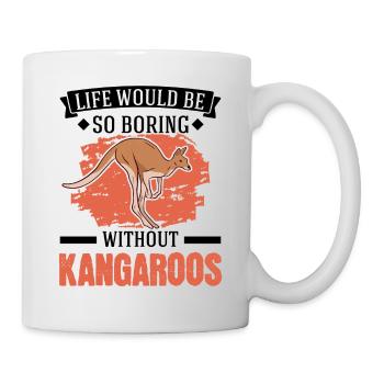 Kangourou d’Australie Kangourou d’Australie - Mug blanc - blanc - Droite