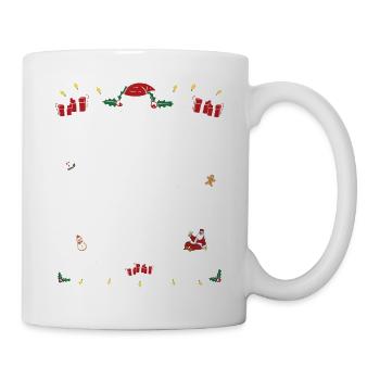 Most Likely To Offer Santa A Beer Funny Drinking - Mug - white - Right