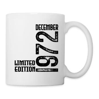 Cadeau Anniversaire Décembre 1972. Decembre 1972. - Mug blanc - blanc - Droite