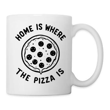 Home is Where the Pizza is - Mug - white - Right
