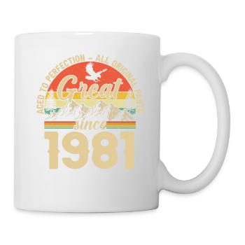Vintage 1981 - Timeless Legend - Mug - white - Right
