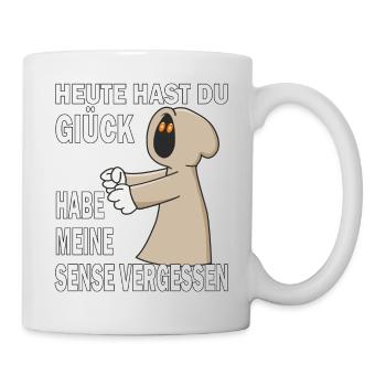 SENSENMANN SENSE VERGESSEN - Tasse - Weiß - Rechts
