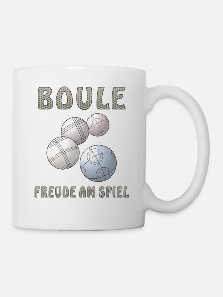 BOULE FREUDE AM SPIEL - Tasse - Weiß