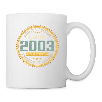 Vintage 2003 Cadeau D’anniversaire 2003 - Mug blanc - blanc - Droite