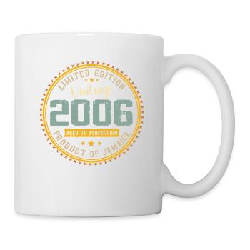 Jahrgang 2006 Geburtstagsgeschenk 2006 - Tasse - Weiß - Rechts