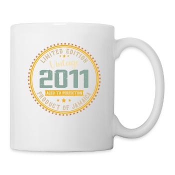 Vintage 2011 Cadeau D’anniversaire 2011 - Mug blanc - blanc - Droite